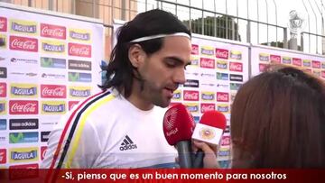 Falcao: "Estos partidos nos van a fortalecer"