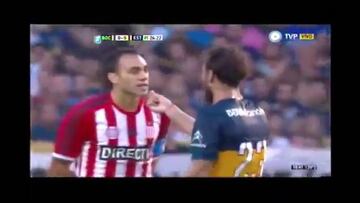 La particular reacción de Osvaldo: "Comé pasto, burro"