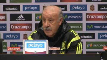 Del Bosque: "Es conveniente sacar un equipo nuevo"
