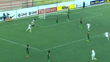 Arquero irakí cometió un 'blooper' imperdonable