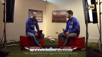 Iniesta y Suárez se miden cara a cara