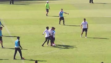 Los lujitos con los que Riffo deslumbró en la práctica alba