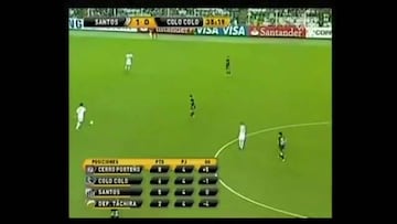 Neymar anotó un golazo en la última visita alba a Brasil