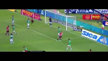 Cavenaghi anotó con taco de lujo en goleada de River