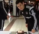 Pedro Franco celebra con el Besiktas su cumpleaños 24