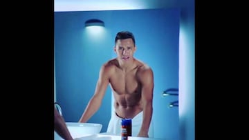 Alexis Sánchez mostró su última incursión como actor