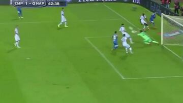 El Empoli frena al Nápoles en su rumbo hacia la Champions