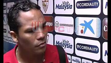 Bacca: "Nos vamos con la cabeza en alto"