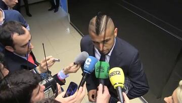 Vidal: "En el Bernabeu debemos estar más concentrados"
