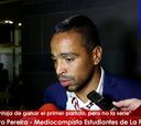 Pereira: "Tenemos la ventaja pero no hemos ganado la serie"