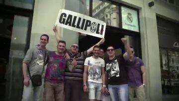 Hinchas de la Juventus desatan la locura en Madrid