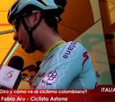 Aru: "El ciclismo colombiano es uno de los más fuertes"