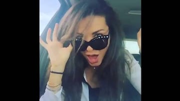 La linda periodista de Juventus TV festejó con sensual baile