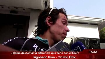 Rigo: "Falta mucho, en la contrarreloj puedo descontar"