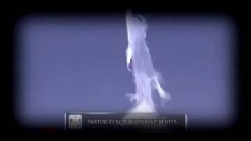 El 'Fantasma de la B' llegó en un drone a La Bombonera