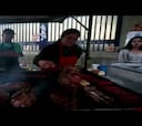 Asado y cánticos en la Boca previo al Superclásico