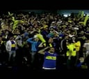 La Bombonera está que arde, la hinchada prende la fiesta