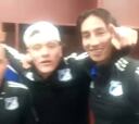 Así celebran los jugadores de Millonarios el paso a las finales