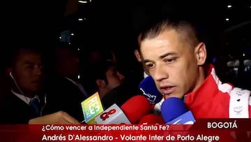 D'Alessandro: "Debemos cuidarnos de Ómar Pérez"