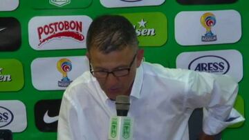 Osorio: "Quedé muy intranquilo con los goles recibidos”
