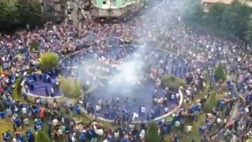 ¡Como celebró la afición del Oviedo el ascenso a Segunda!
