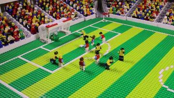 Increíble réplica en lego del golazo de Alexis en la FA Cup