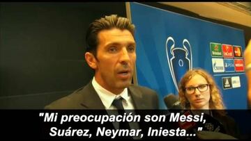 Buffon: "El Barcelona es el mejor equipo del mundo"