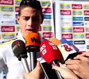 James: "Va a ser bueno volver a hacerle pases a Falcao"