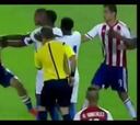 Patada brutal y golpes en último amistoso de Paraguay
