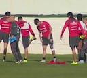 Así fue la última práctica de la Selección Chilena