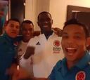 Muriel, Zapata y Murillo felicitan al Cali en la Selección Colombia