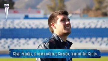 César Fuentes conoció los rincones de su 'nueva casa'