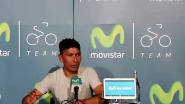 Nairo Quintana: "Sueño con el triunfo amarillo"