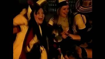 Las bellezas colombianas adornaron la noche de Macul