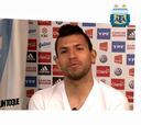El divertido test al que fue sometido Sergio Agüero