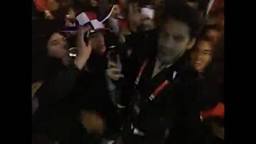 Así fueron los festejos del viernes en Plaza Italia