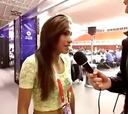Ella es la reportera más joven de la Copa América