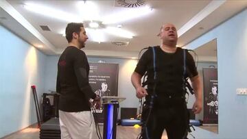 Electrotraining: Así fue el reto de Matallanas con el chaleco