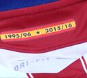 La nueva camiseta del Atlético: un guiño al Doblete de la 95/96