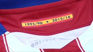 La nueva camiseta del Atlético: un guiño al Doblete de la 95/96