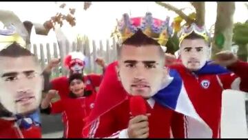 ¿Cómo relataría un hincha chileno el gol de la Roja?