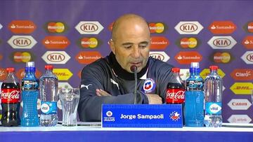 Jorge Sampaoli: "No vamos a minimizar al próximo rival"