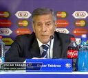 Tabárez: "Chile estuvo controlado hasta la expulsión"