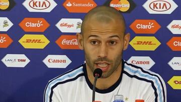 Mascherano: "Ojalá el mejor Falcao no aparezca el viernes"