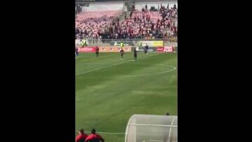 Serios incidentes entre fanáticos de la U y Rangers