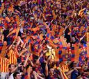 Posible sanción al Barça por las banderas esteladas en Berlín
