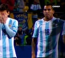 Canal+: El sufrimiento de Messi en los penaltis ante Colombia