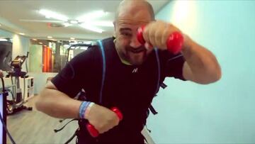 Electrotraining: Así fue el reto de Matallanas con el chaleco
