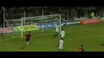 El extraño gol que Renato González hizo por la Roja