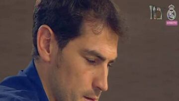 Recuerda las lágrimas de Casillas en su despedida